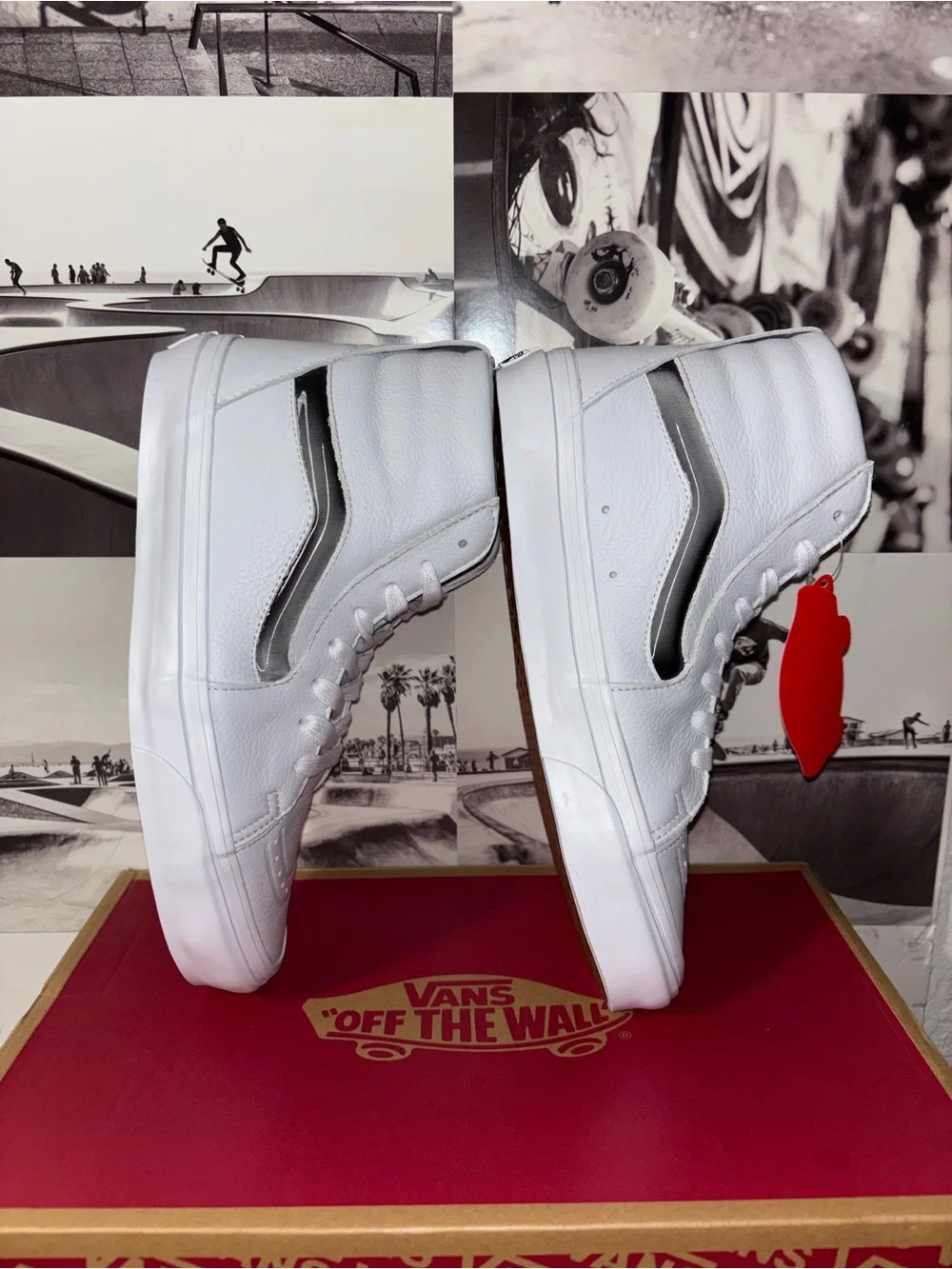 Vans Sk8-Hi XI Leather sz 8.0 Men’s 9.5 Woman